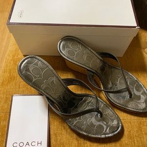 Coach wedges